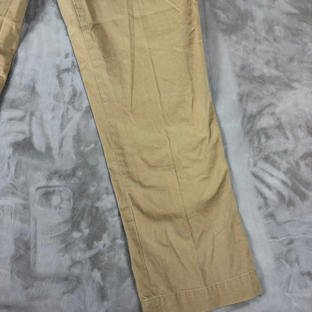 Polo Ralph Lauren Mens Stretch Classic Fit Chino Pants Tan Khaki 34x32